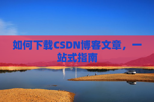 如何下载CSDN博客文章,一站式指南